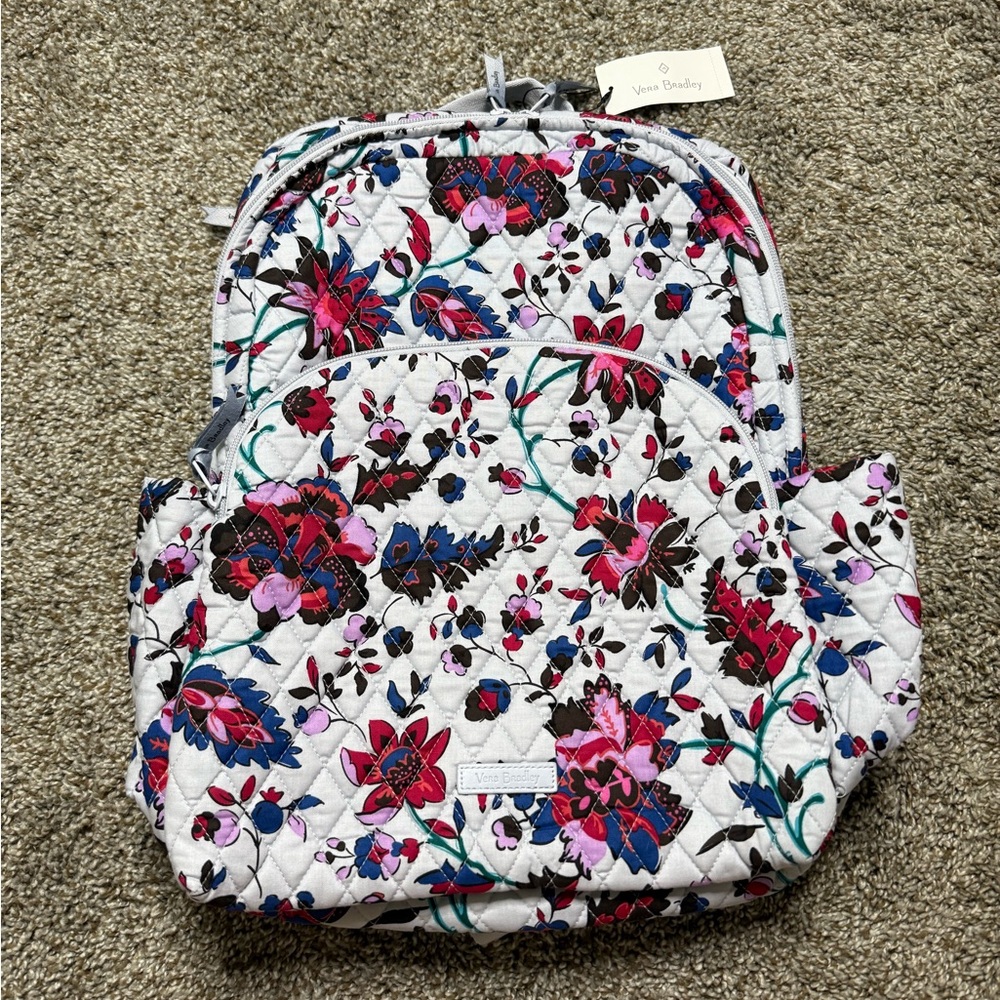 Vera Bradley Cotton
Essential Large Backpack - Vineyard Floral